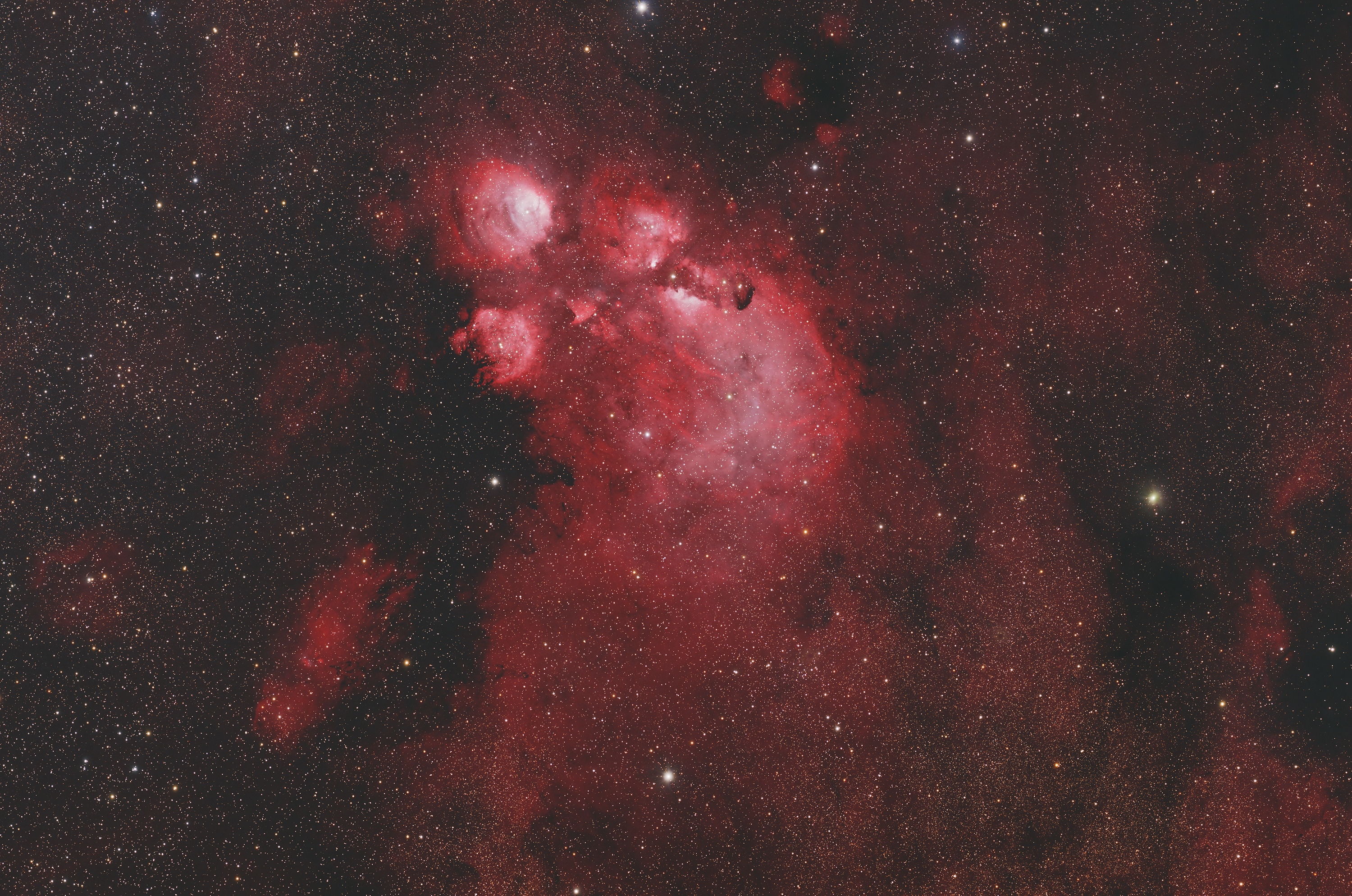 NGC 6334, the Cat's Paw nebula